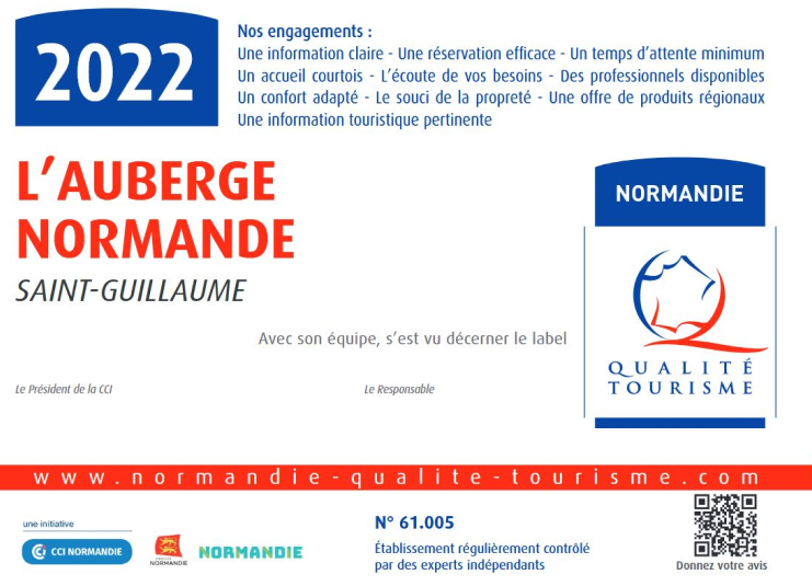 Engagements qualité