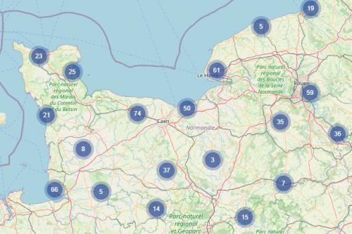 Carte interactive