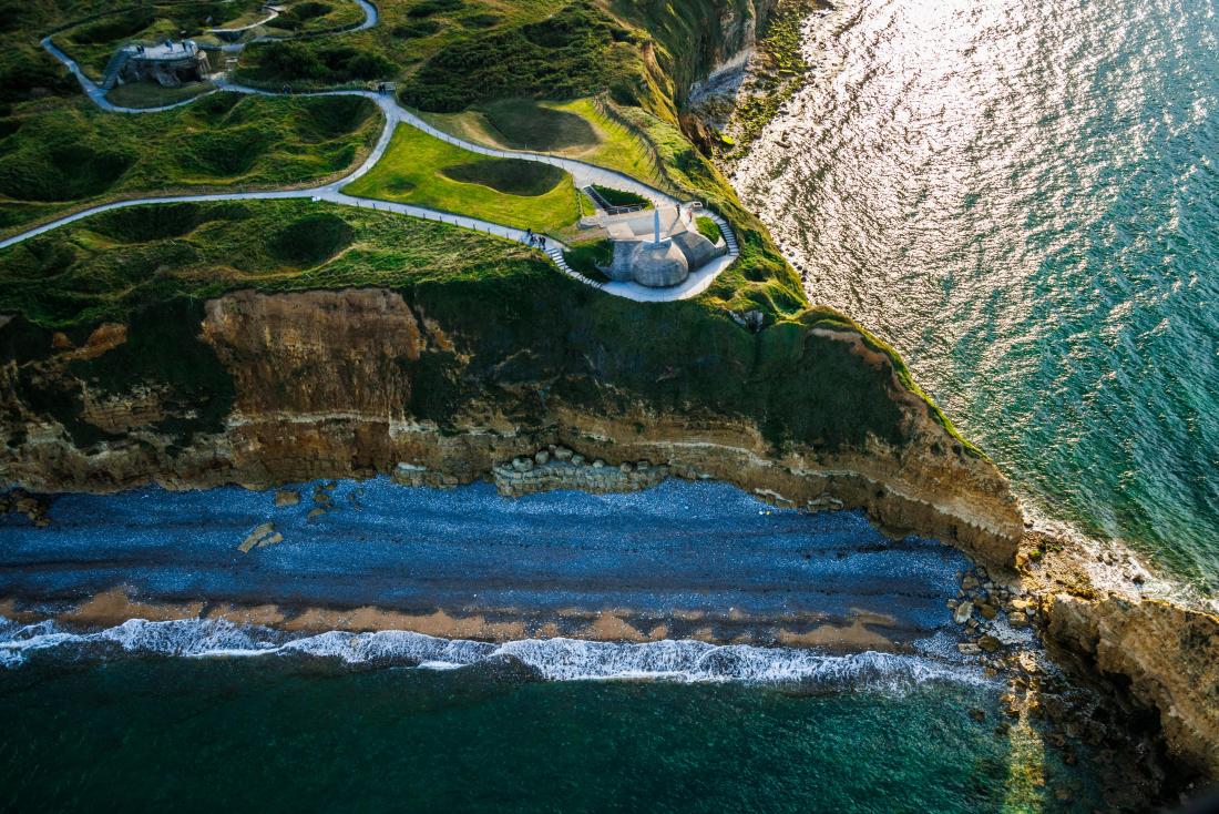 Pointe du Hoc D-Day ©Valentin Pacaut - The Explorers