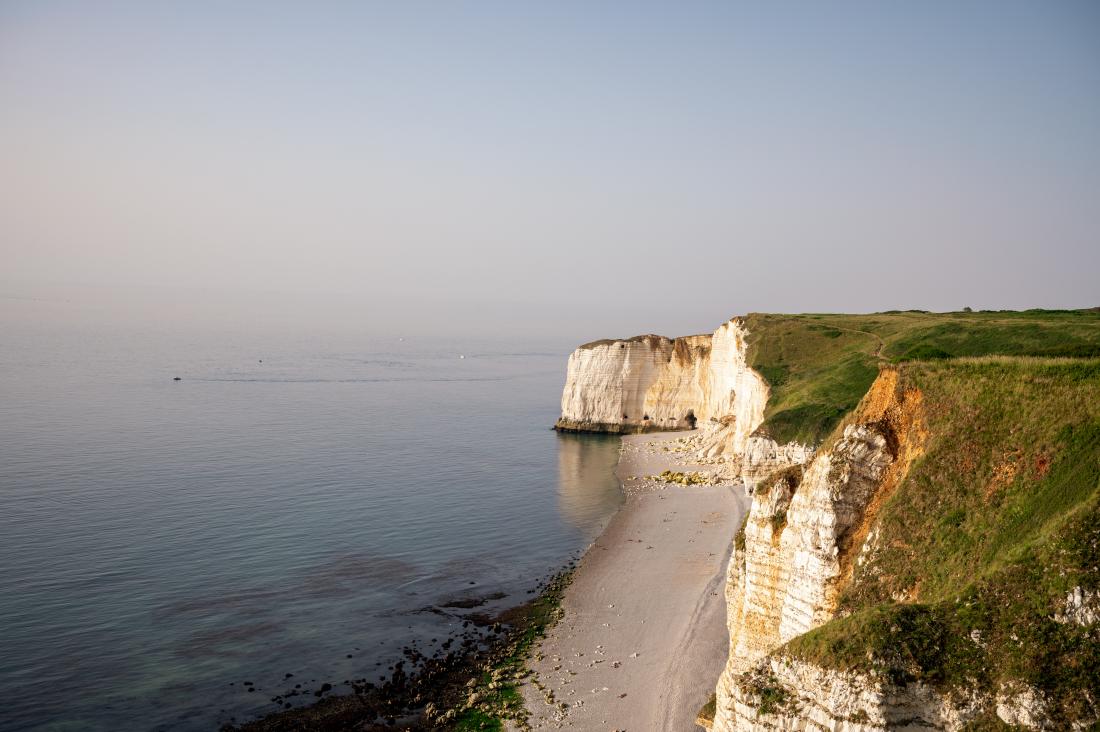 Vue sur les falaises de la Cte d'Albatre ©Thomas Le Floc'h